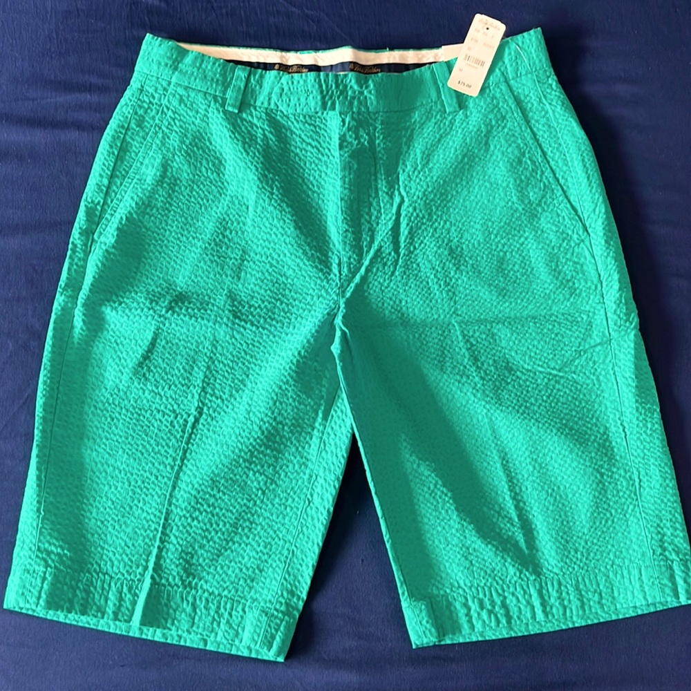 Brooks Brothers Mens Bermuda Short - Turquoise - W 32 - NWT